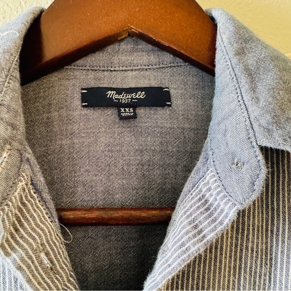 Madewell | Courier Lilydale Stripe Blouse - Picture 4 of 5